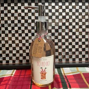 NWT Rae Dunn Ho Ho Ho Sugar Cookie Hand Soap